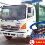 Xe cuốn ép chở rác 9 khối HINO FC9JESW (9m3)
